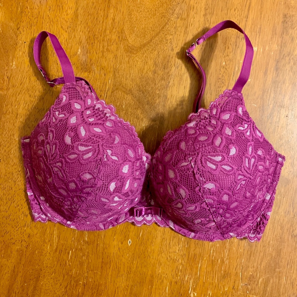 Fredericks Lace Push Up Bra
